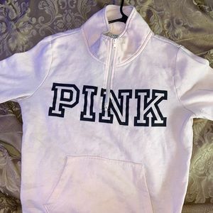 Pink Quarter Zip Up